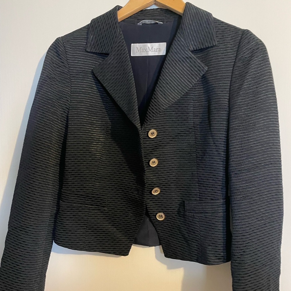 Max Mara Italy Suit Jacket Size 2